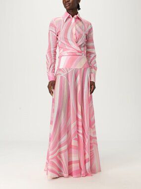 Pucci  Iride-Print Cotton Muslin Maxi Skirt